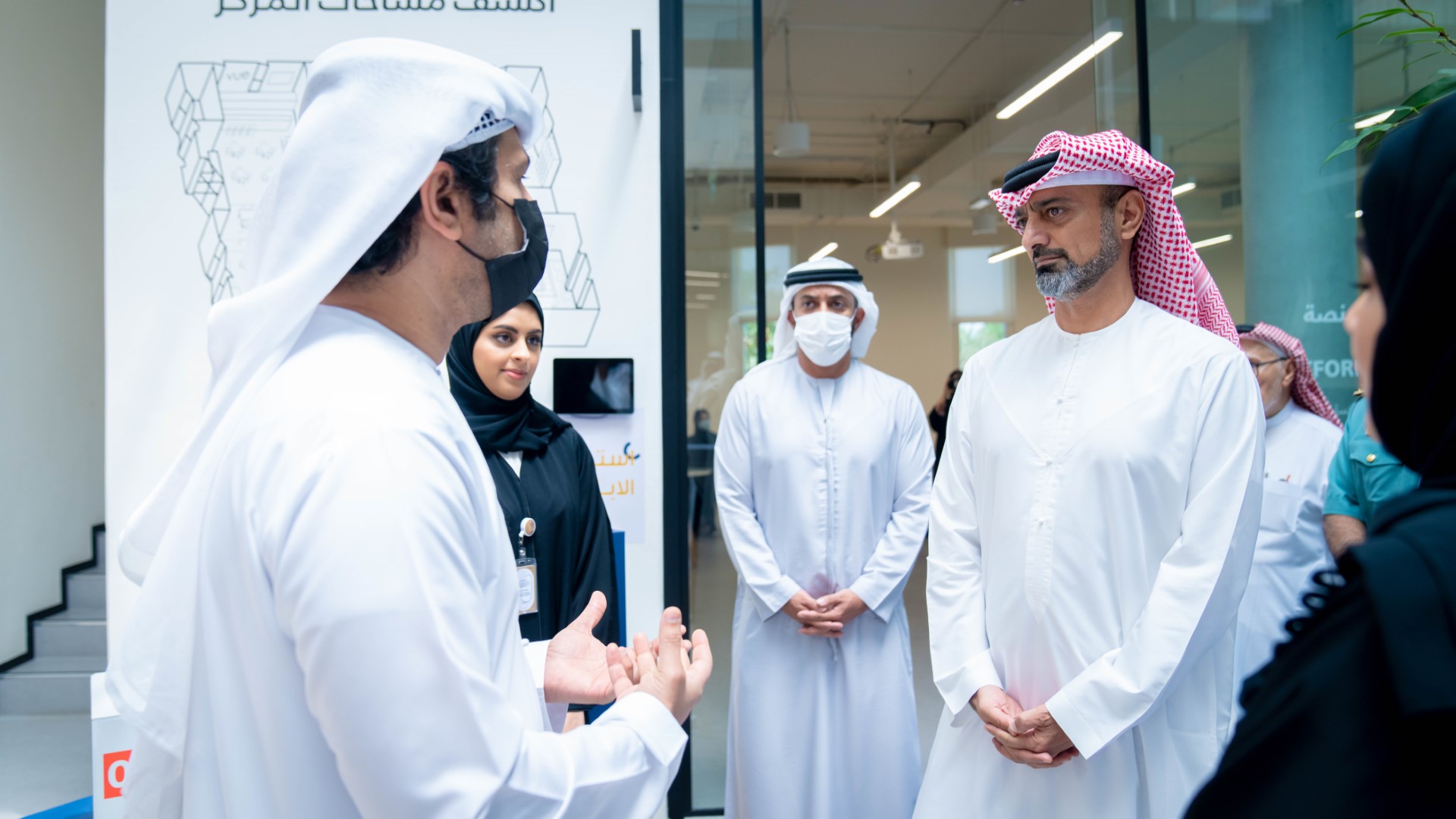 Crown Prince of Ajman inspects "Our Summer is Happiness" programs and visits "Digital District" workshop